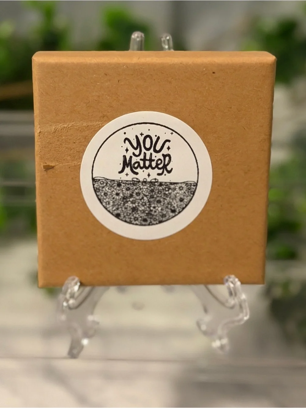 You Matter Floral Encouragement Stickers 2 Inch Round Labels 200 Pack